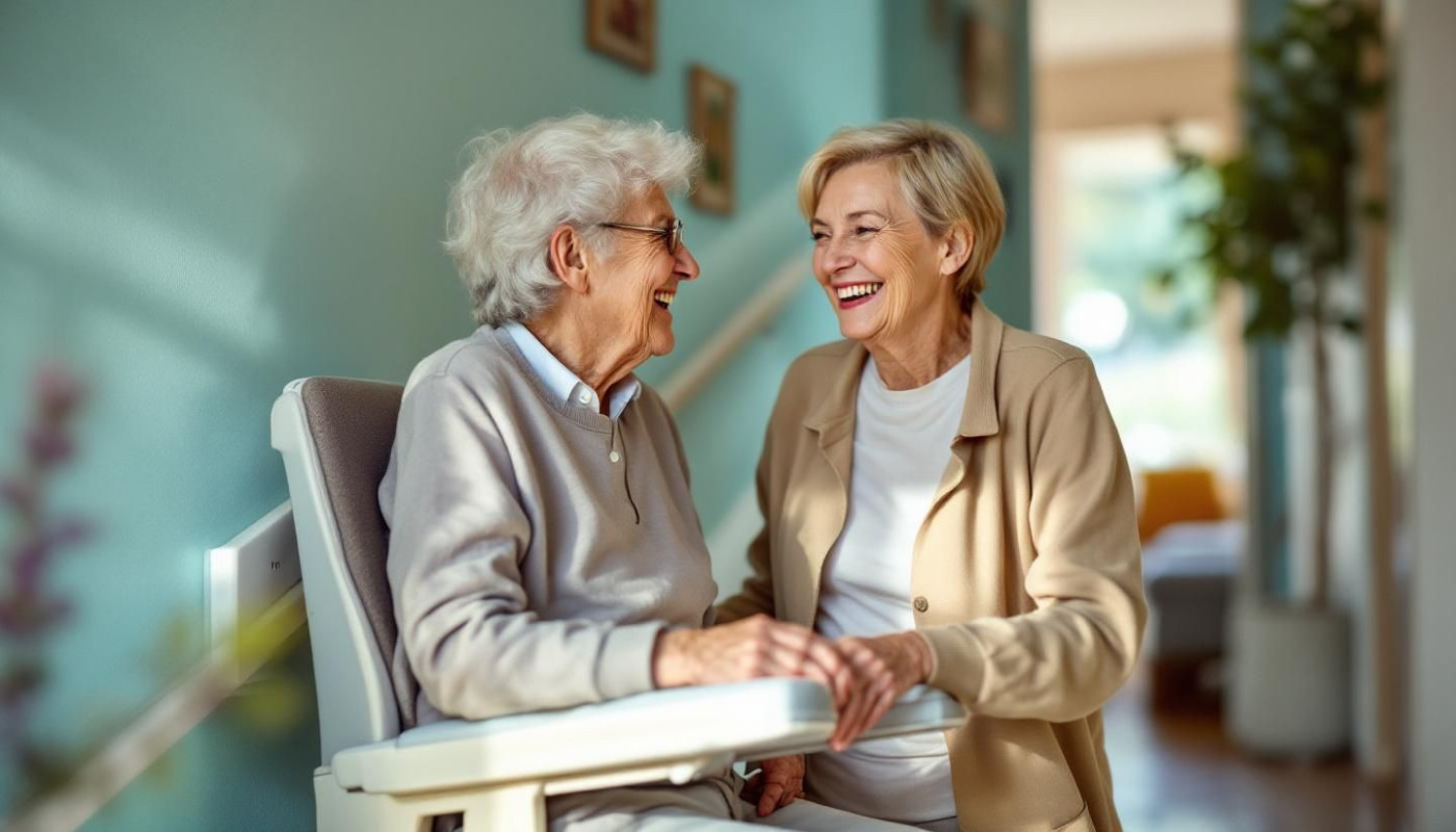 Comment un monte-escalier améliore-t-il l'autonomie des seniors ?